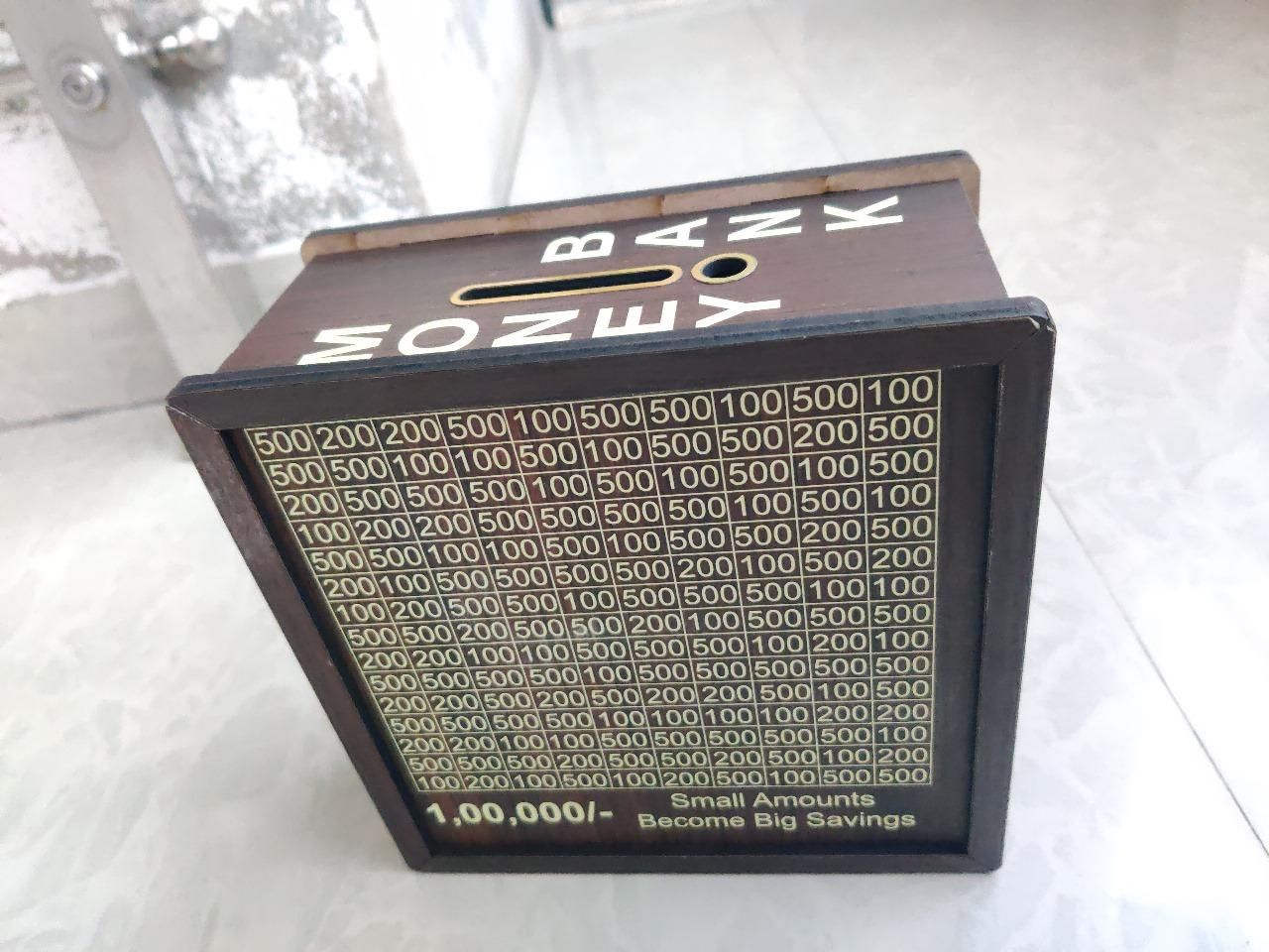 Savings Challenge Money Bank (Piggy Bank)