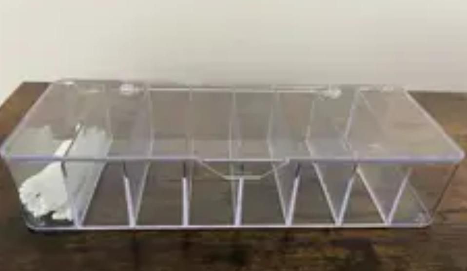 Transparent Jewelry Organizer Box