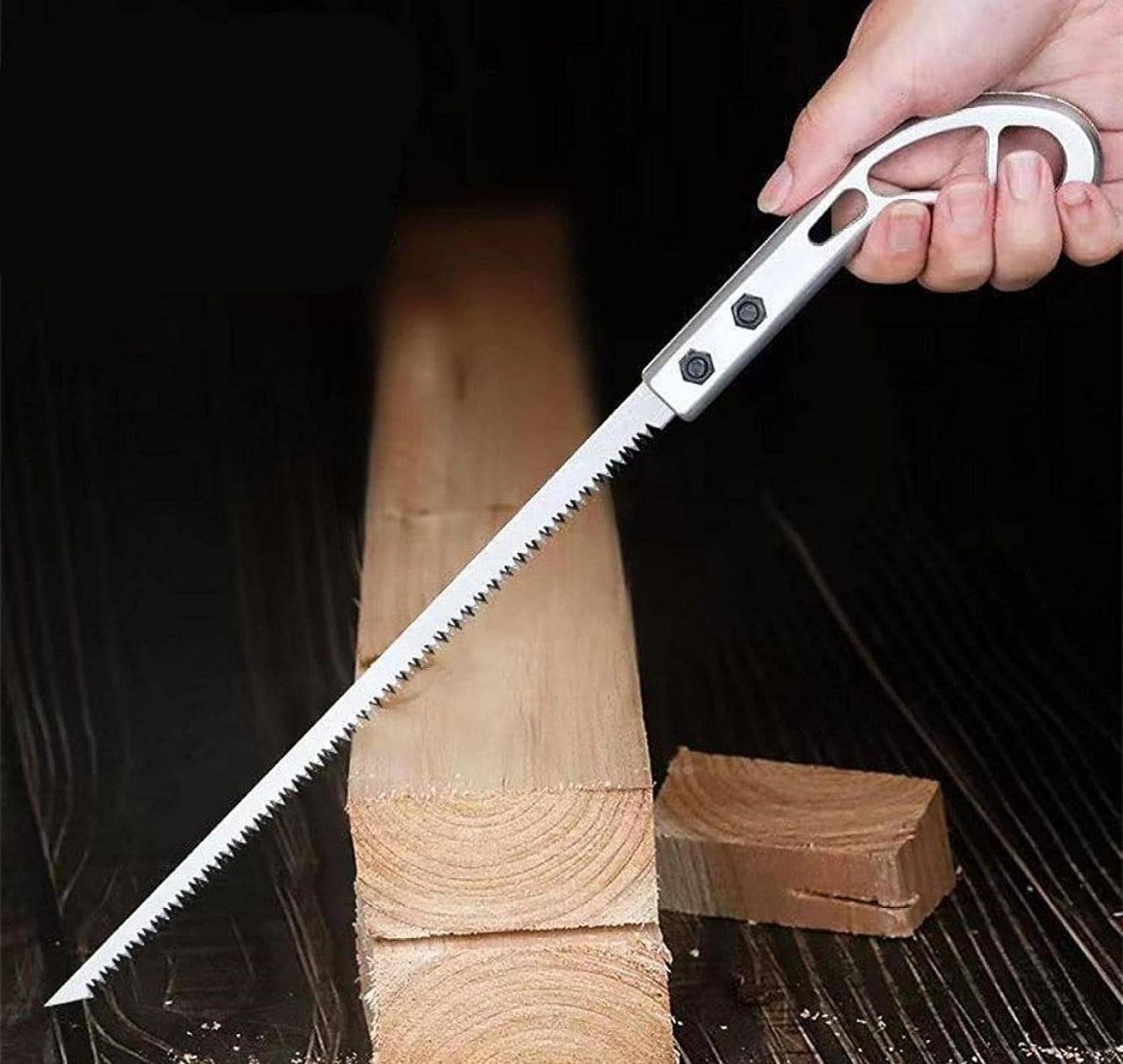 Hand Saw - Tree Cutting Anti Skip Steel Sawing Tool (Pack of 1)