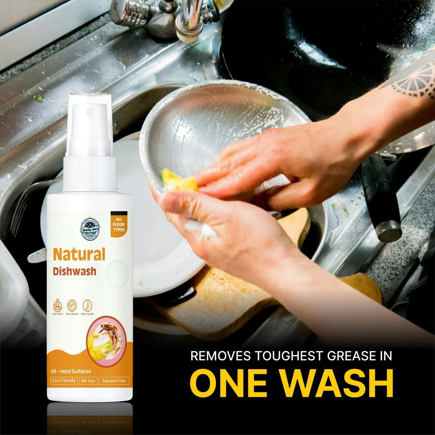 Natural Dishwash (Pack of 2)