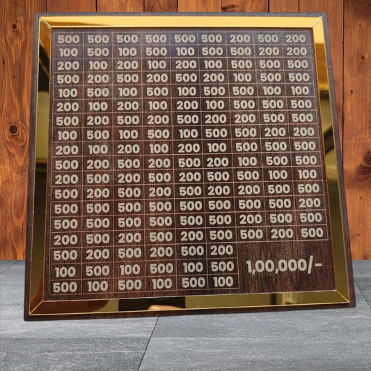 Savings Challenge Money Bank (Piggy Bank)