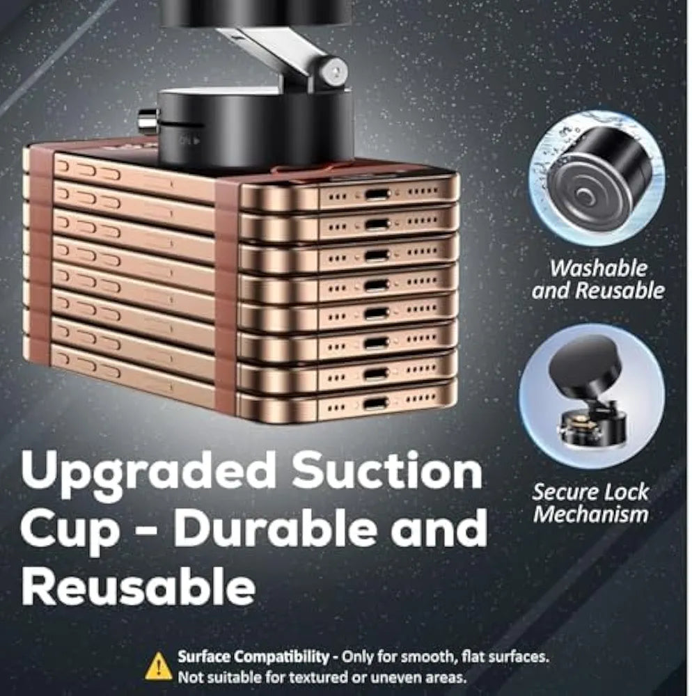 Vacuum Magnetic Suction Phone Holder