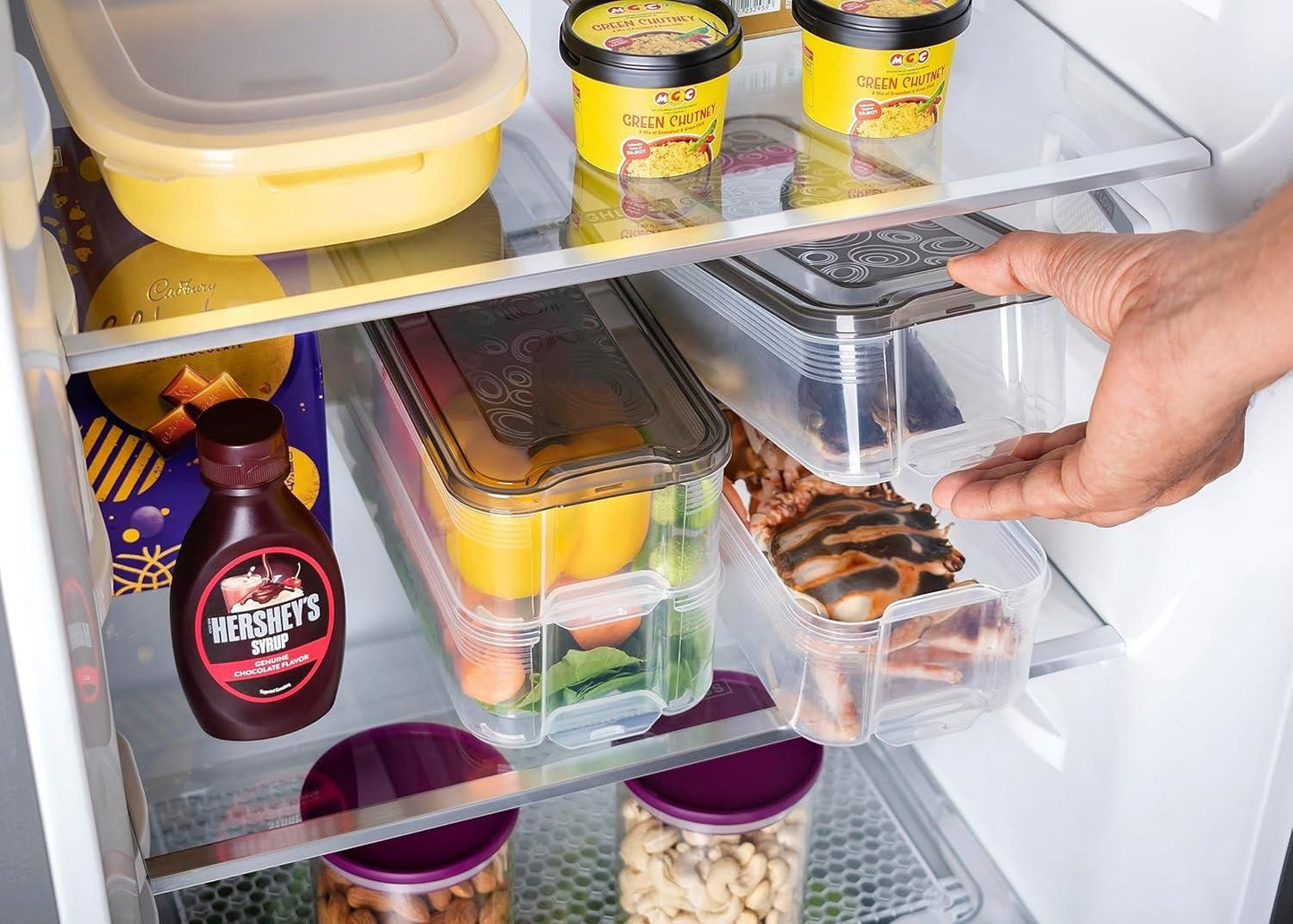 3 Layer Fridge Storage Container
