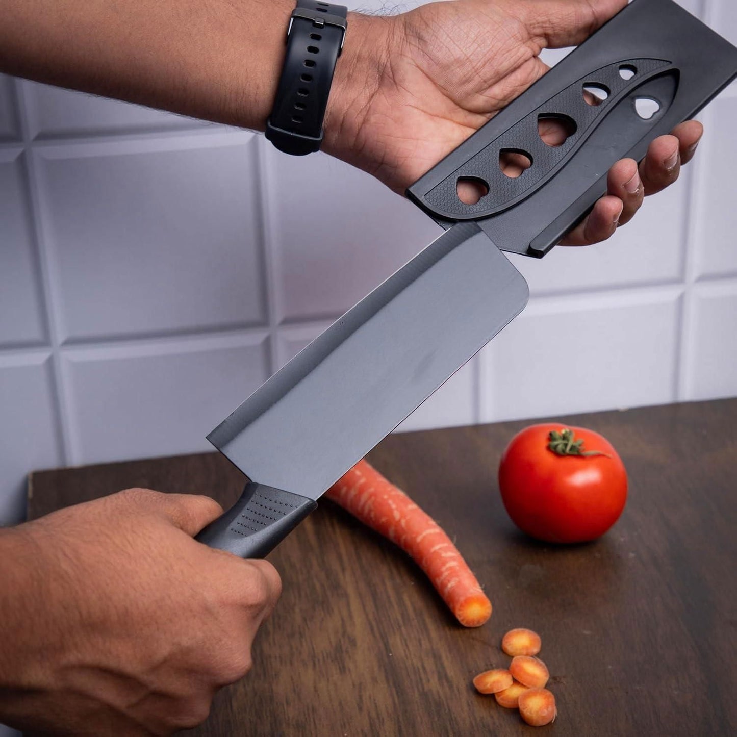 Steel Knife Set vegetable knife (3 Pcs)