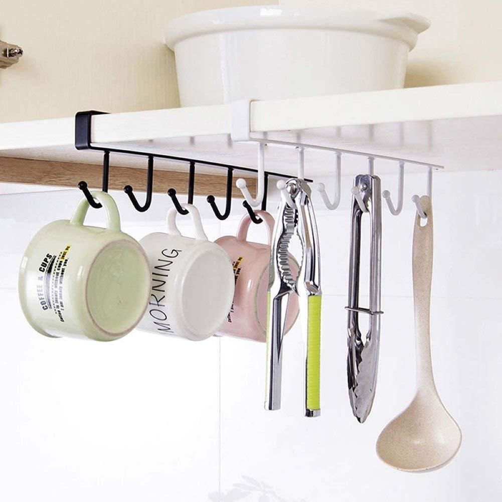 Mug Cups Wine Glasses Storage Hooks for Kitchen