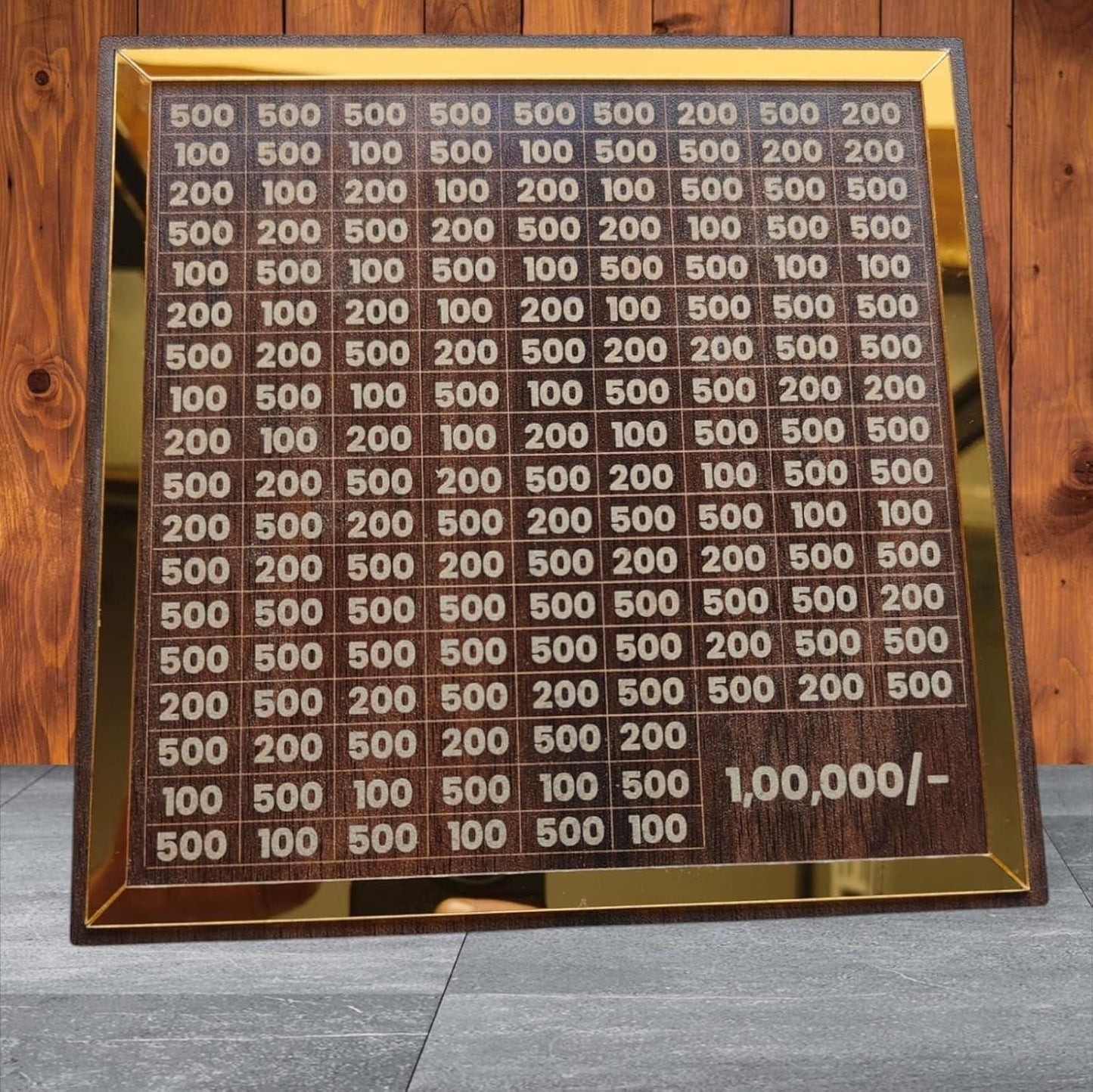 Savings Challenge Money Bank (Piggy Bank)